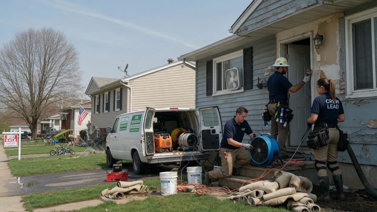 Flood Cleanup in East Millsboro, PA near me